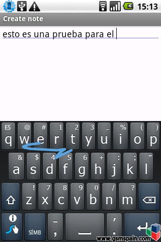 Teclado Swype para Android