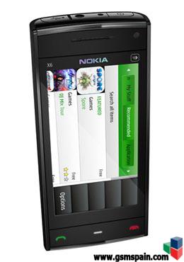 Nokia X6 16GB             www.3gtm.es