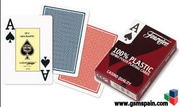 Venta Barajas Poker Fournier 100% Plastico  11 G.i. !!