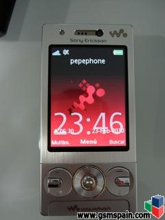 Sony Ericsson w705u de Orange -- Liberado por IMEI.