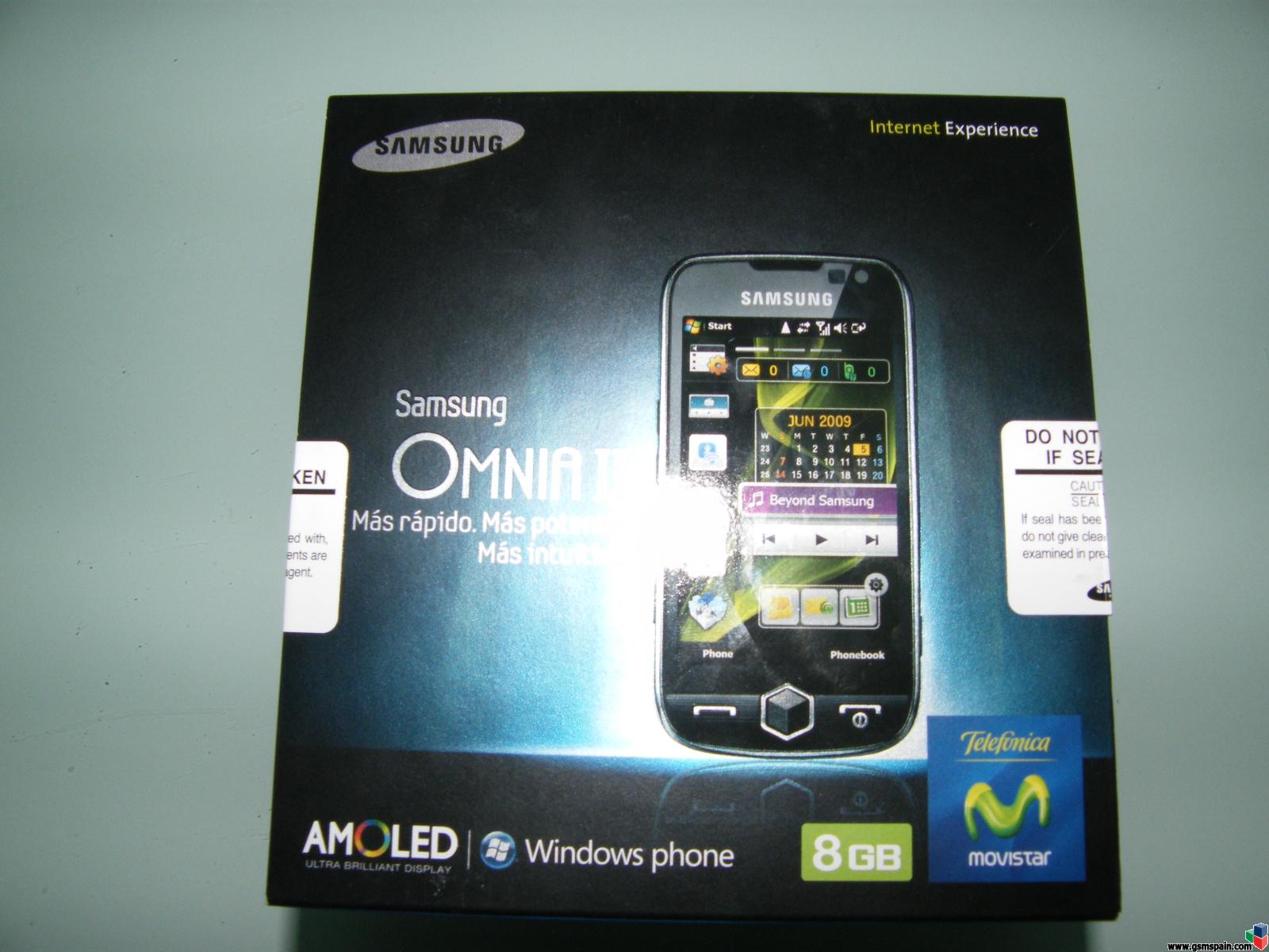Samsung Omnia Ii 8 Gb Nuevo