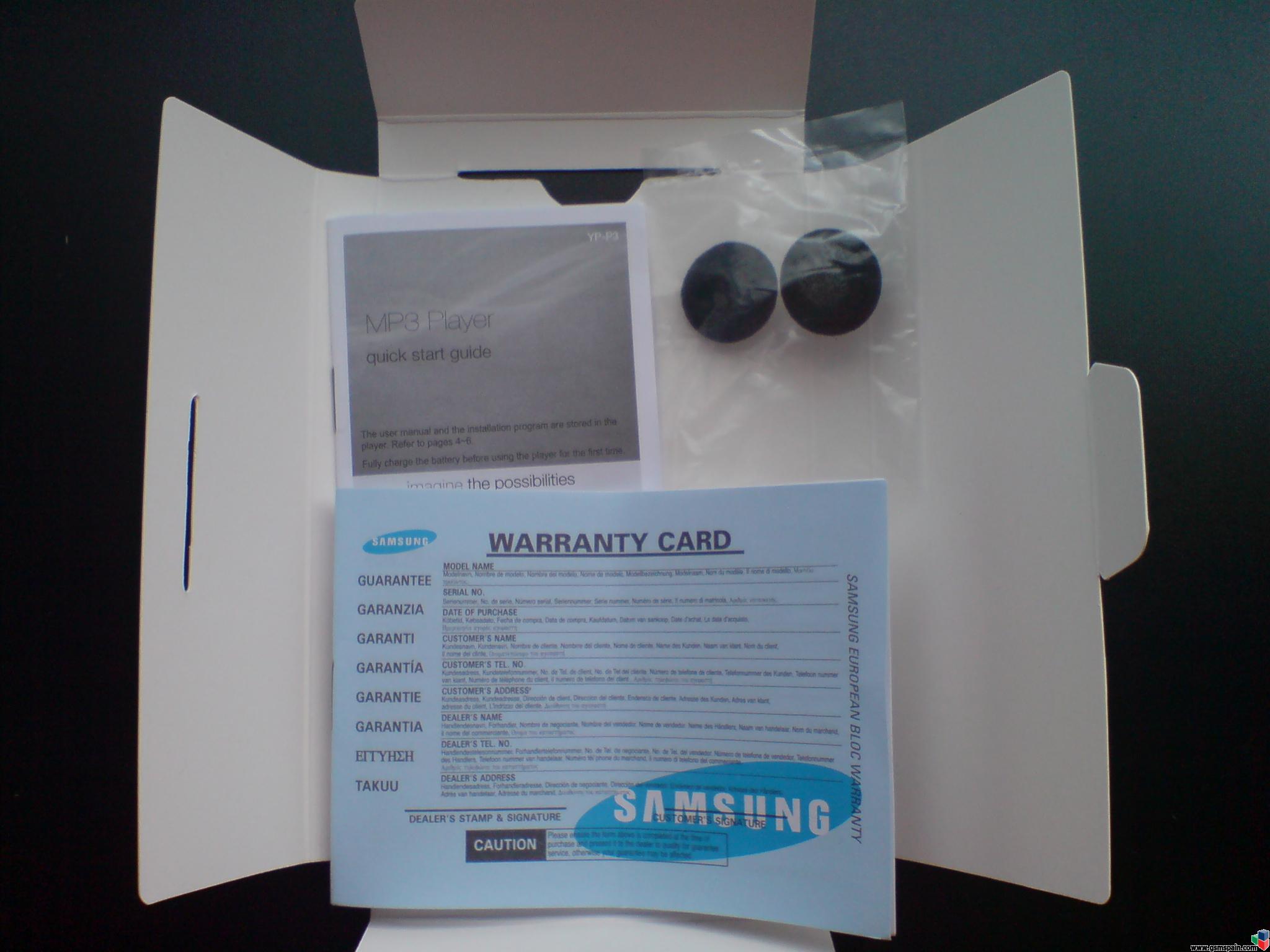 [Vendo]Samsung Yp-P3 MP4.