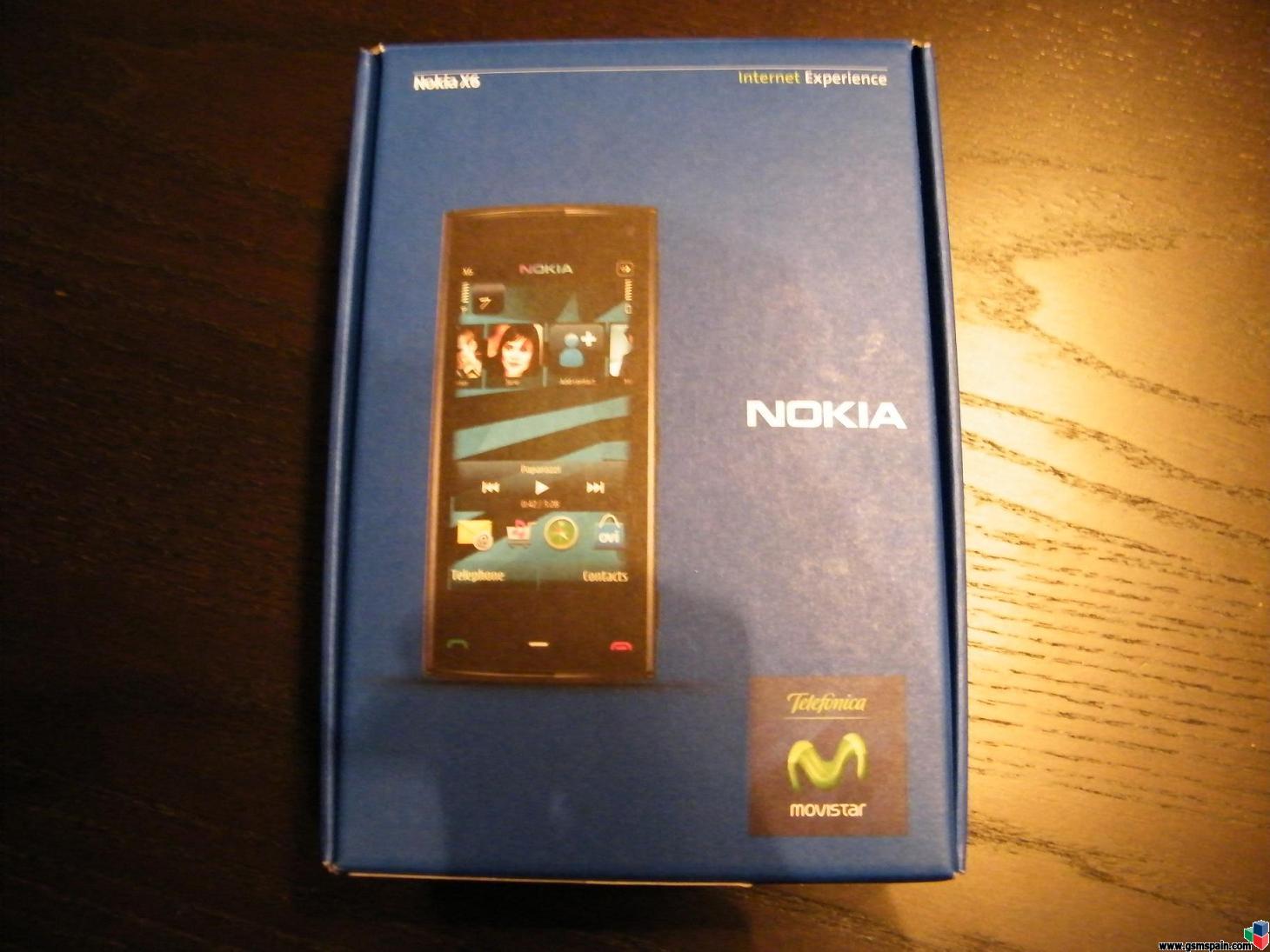 Vendo 2 Nokias X6 , 200 /ud y 2 HTC HD2 350 /ud