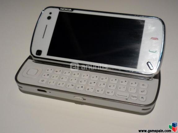 Nokia n97,blanco,32gb ,con funda Nokia Original