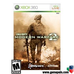 (VENDO) CALL of DUTY MODERN WARFARE (XBOX360) ESP/PAL