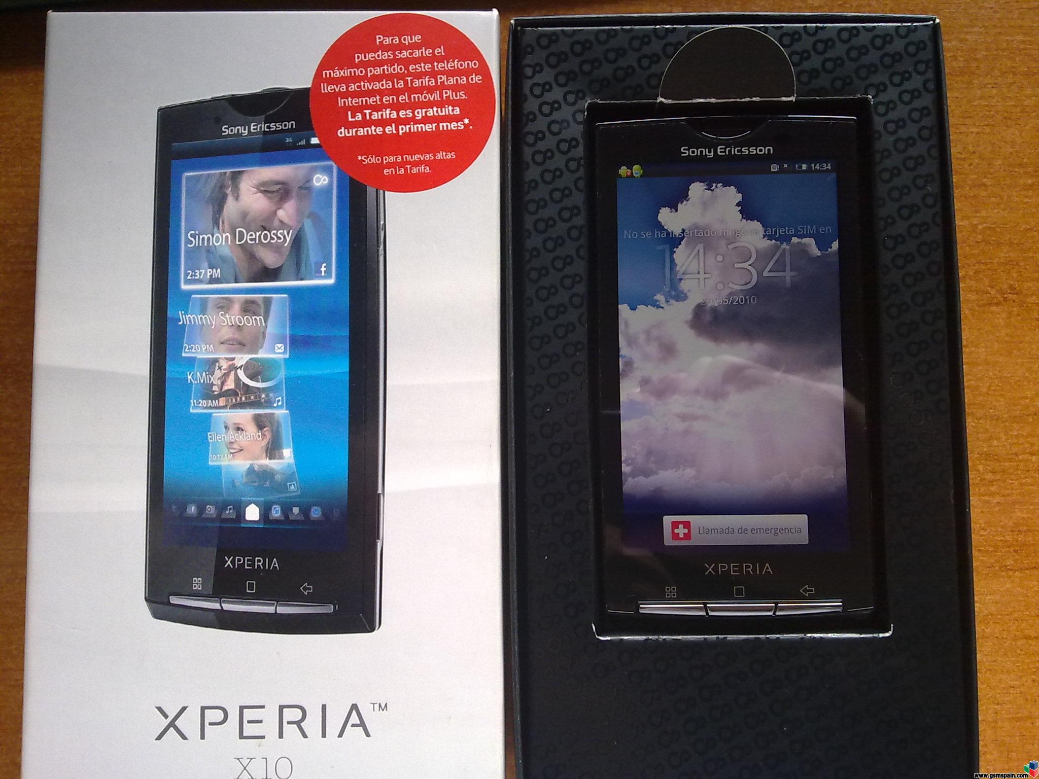 Cambio-Vendo  S.E. Xperia X10  en perfecto estado.