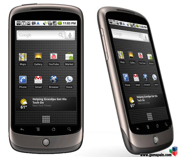 Vendo HTC Nexus One Google a estrenar