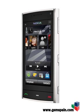 Nokia X6 16 Gb blanco vodafone sin anagramas externos 150