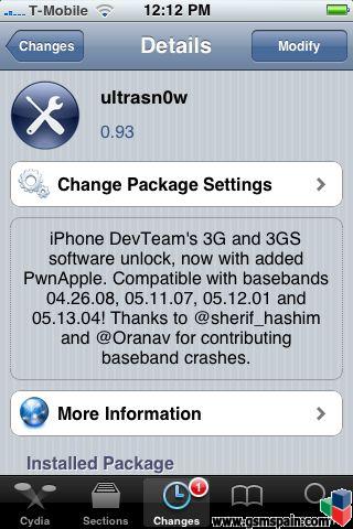 ultrasn0w para baseband  04.26.08 hasta 05.13.04