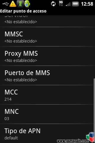 Configuracion 3G/MMS para Motorola Dext con masmovil