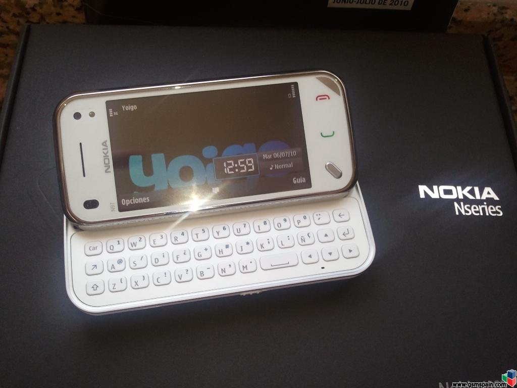 Ya aparece en la web de Yoigo el Nokia N97 Mini y con un error en el precio.