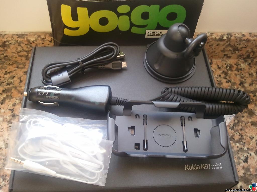 Ya aparece en la web de Yoigo el Nokia N97 Mini y con un error en el precio.