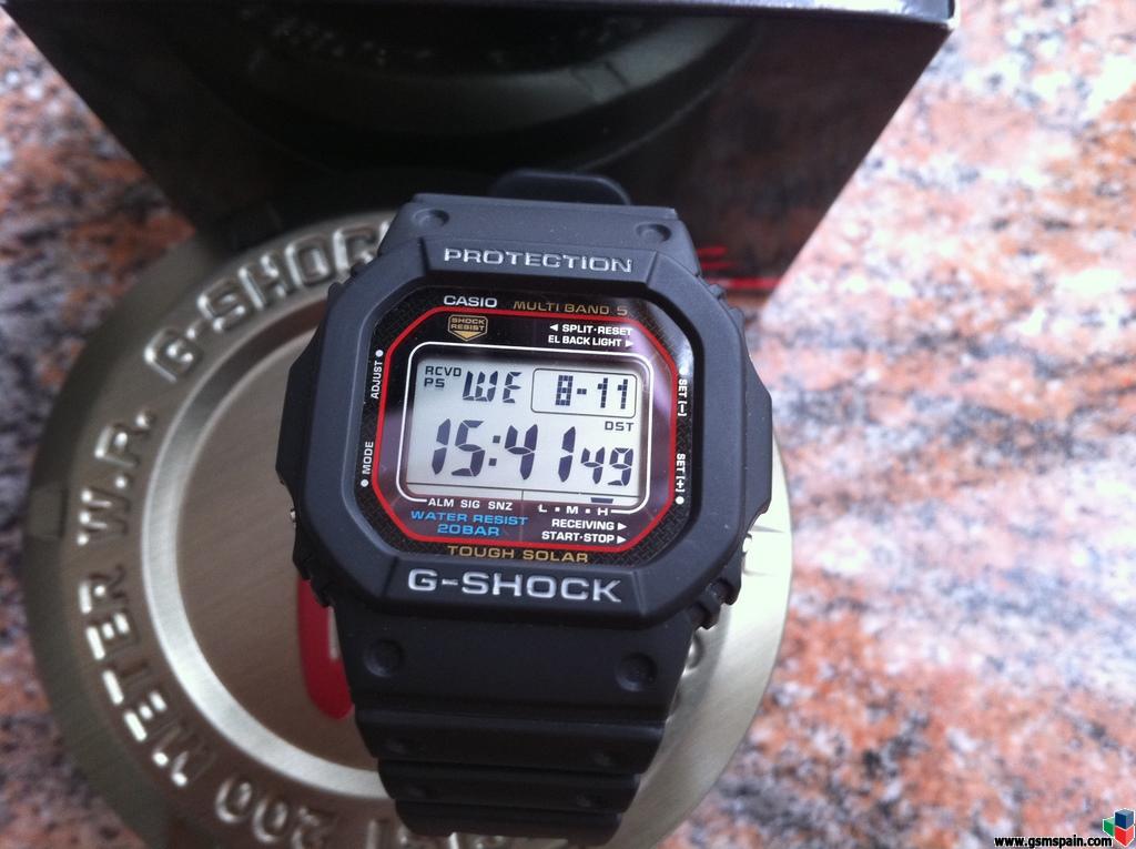  CASIO VINTAGE Edicion 1983 ! G-SHOCK GW-M5600 Radiocontrolado y Solar