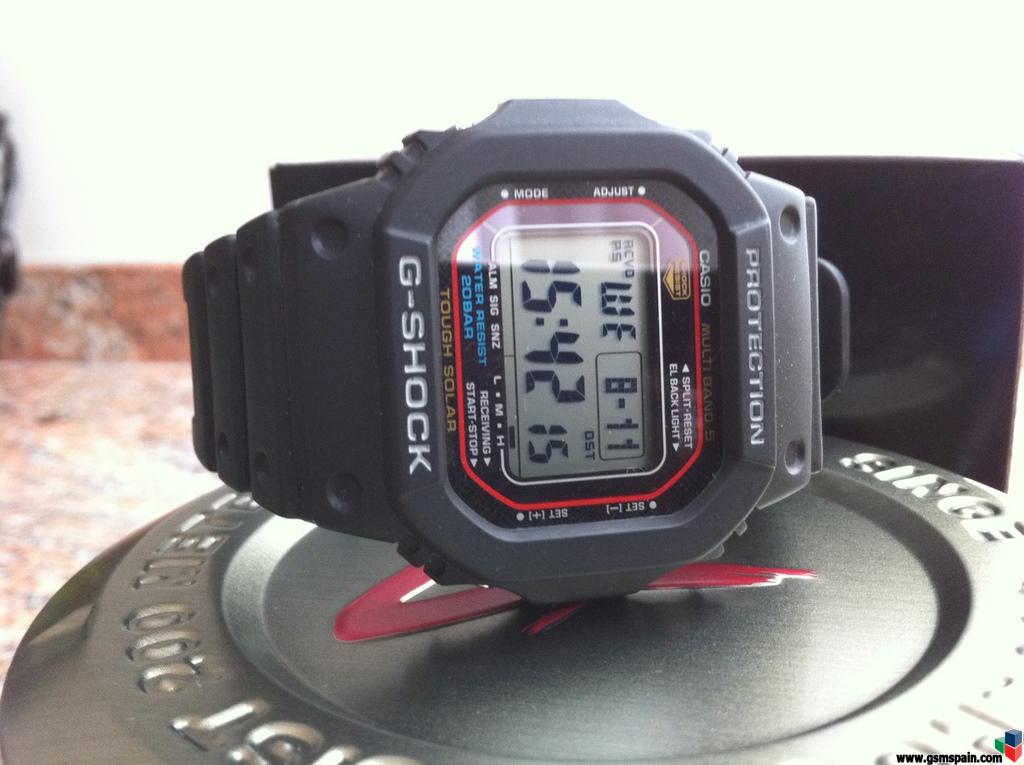  CASIO VINTAGE Edicion 1983 ! G-SHOCK GW-M5600 Radiocontrolado y Solar