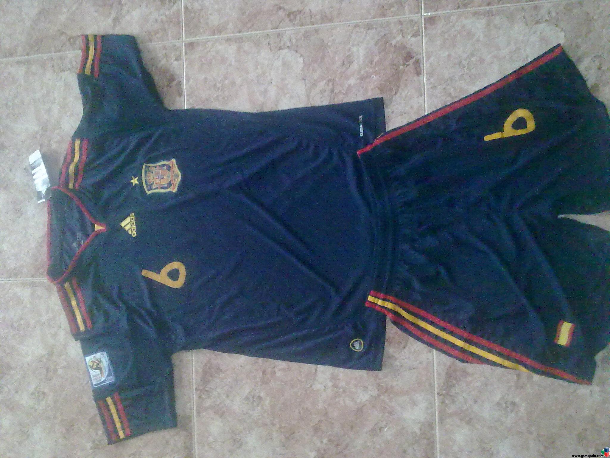 Pack Camiseta con estrella  + Pantaln seleccion Espaola 30 euros. envio incluido