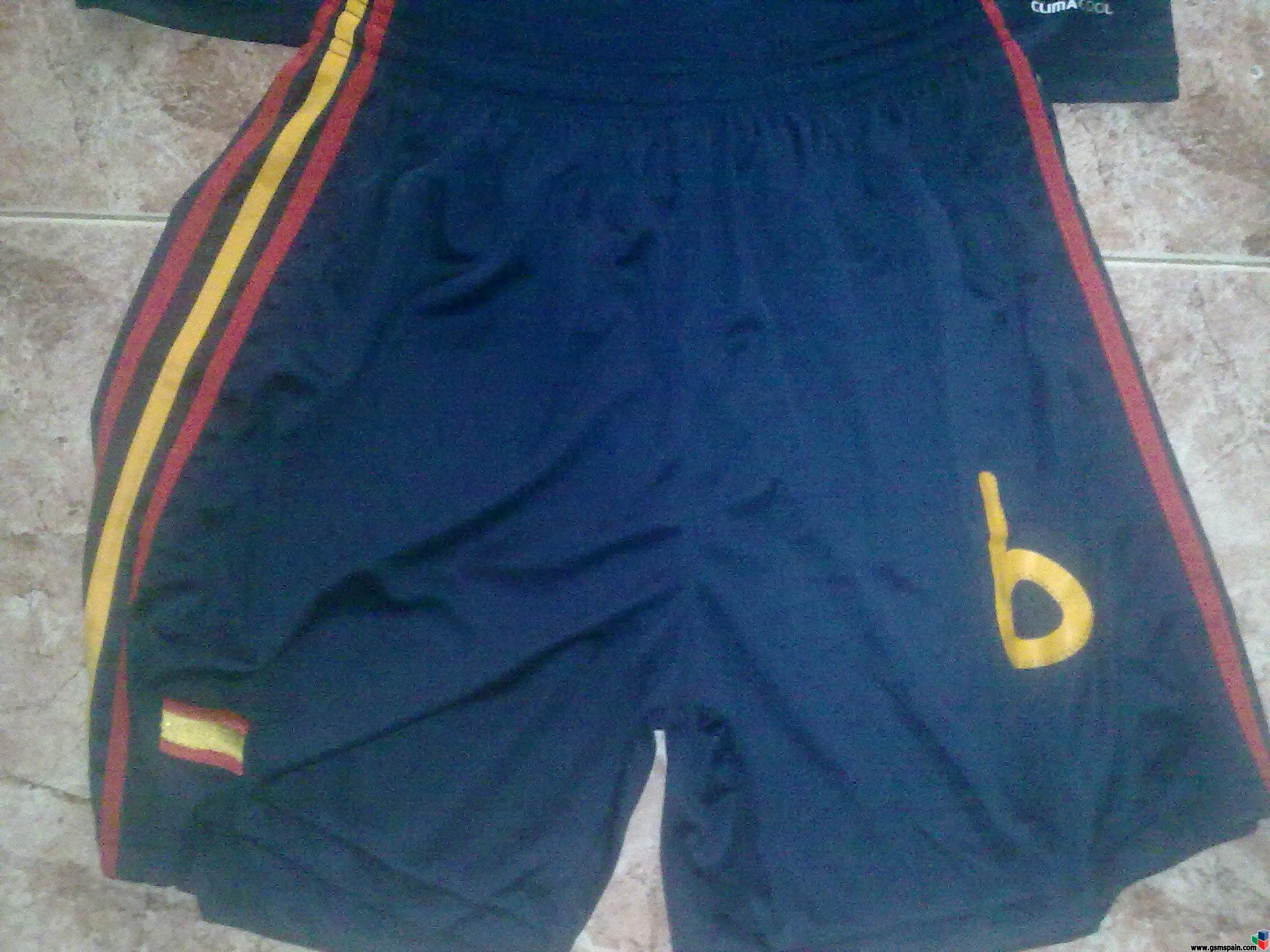 Pack Camiseta con estrella  + Pantaln seleccion Espaola 30 euros. envio incluido