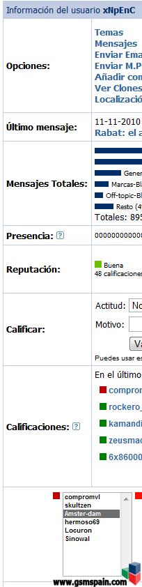 Por el baneo de Sinowall