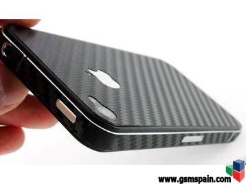 ------------Protector FIBRA DE CARBONO para IPHONE 4 --- Varios colores ------------