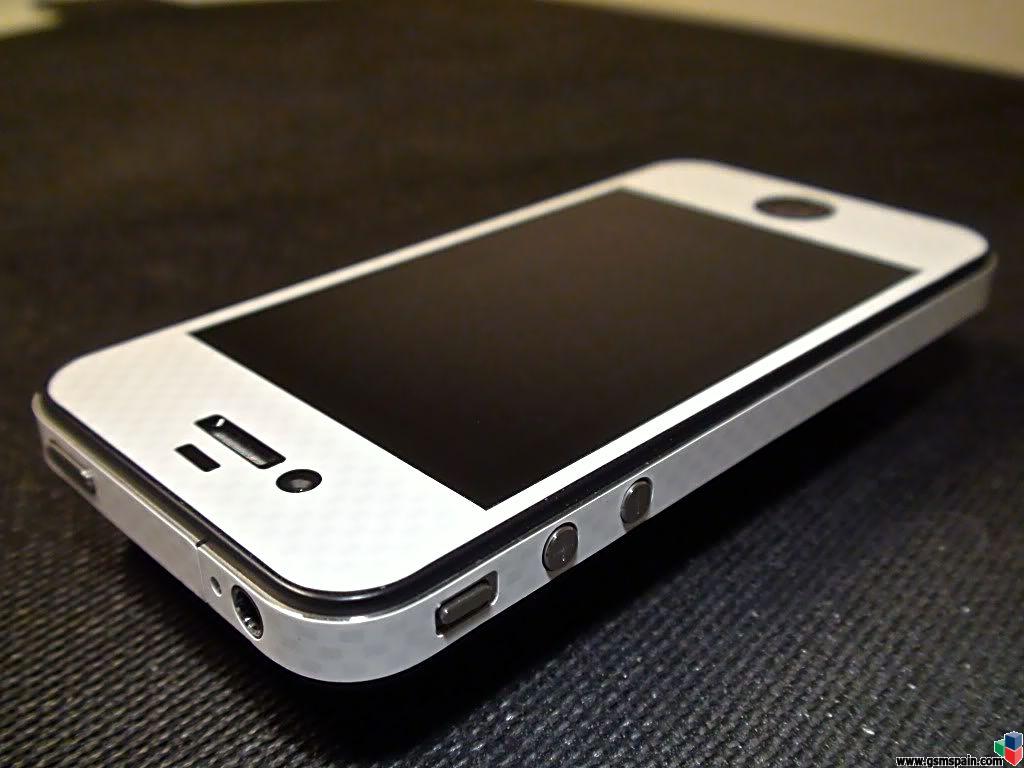 ------------Protector FIBRA DE CARBONO para IPHONE 4 --- Varios colores ------------