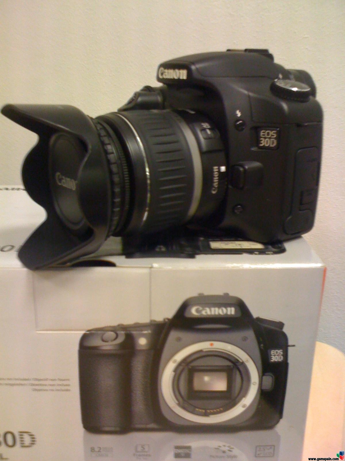 Canon 30d Con Objetivo