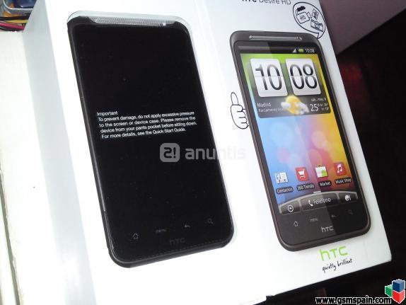 << HTC DESIRE HD nuevas 350e >>  << = Chollo!!!!