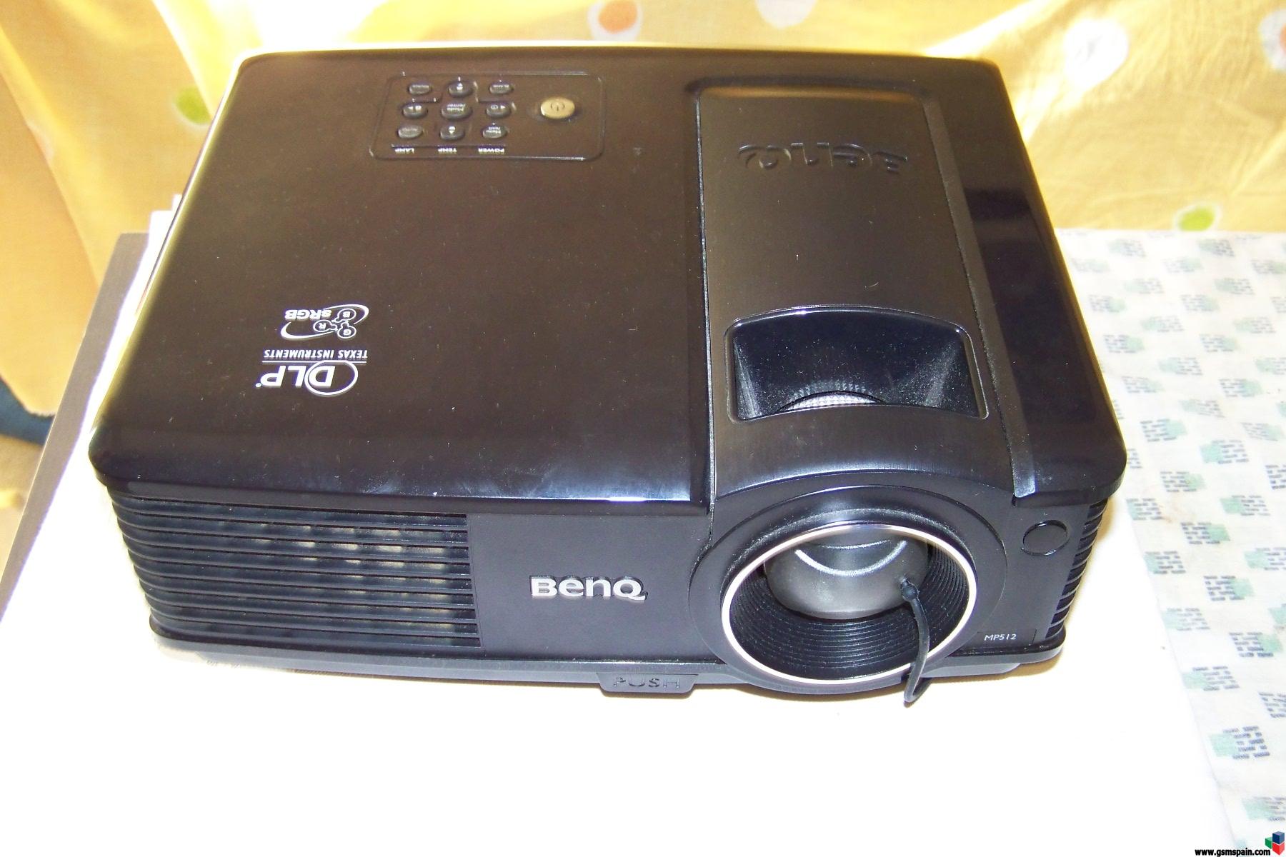 proyector benq  mp512    usado le quedan 1200 horas de lampara  por 140 eur