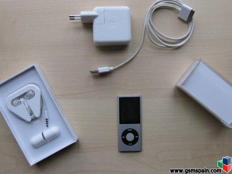[VENDO] iPod nano 8GB 4G + Cascos de tapn de Apple