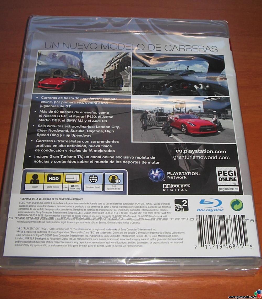 Vendo Gran Turismo 5 Prologue precintado
