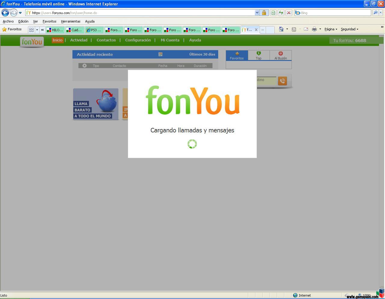 os funciona la web de FONYOU ???