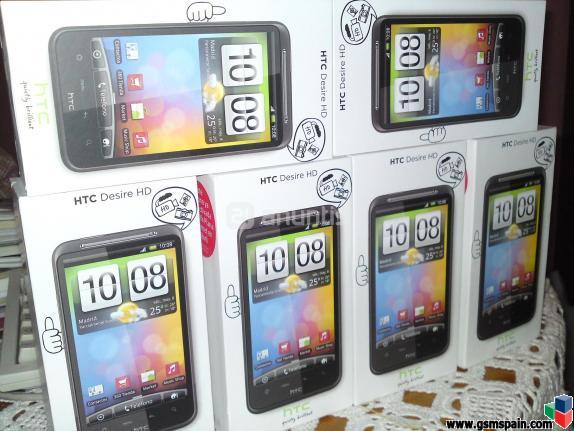 @ << HTC Desire HD precintadas 320 envio y factura incluidos >> @