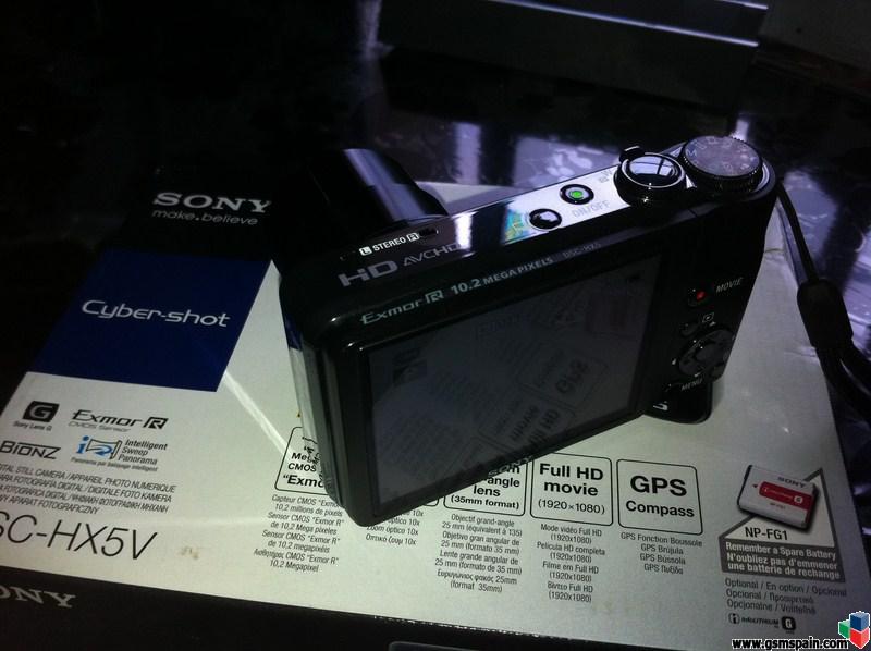 Vendo compacta Sony DSC-HX5V.... maquinon de tamao ridiculo !