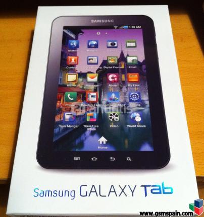 [VENDO] Samsung Galaxy Tab libre y precintado. Lo estrenas