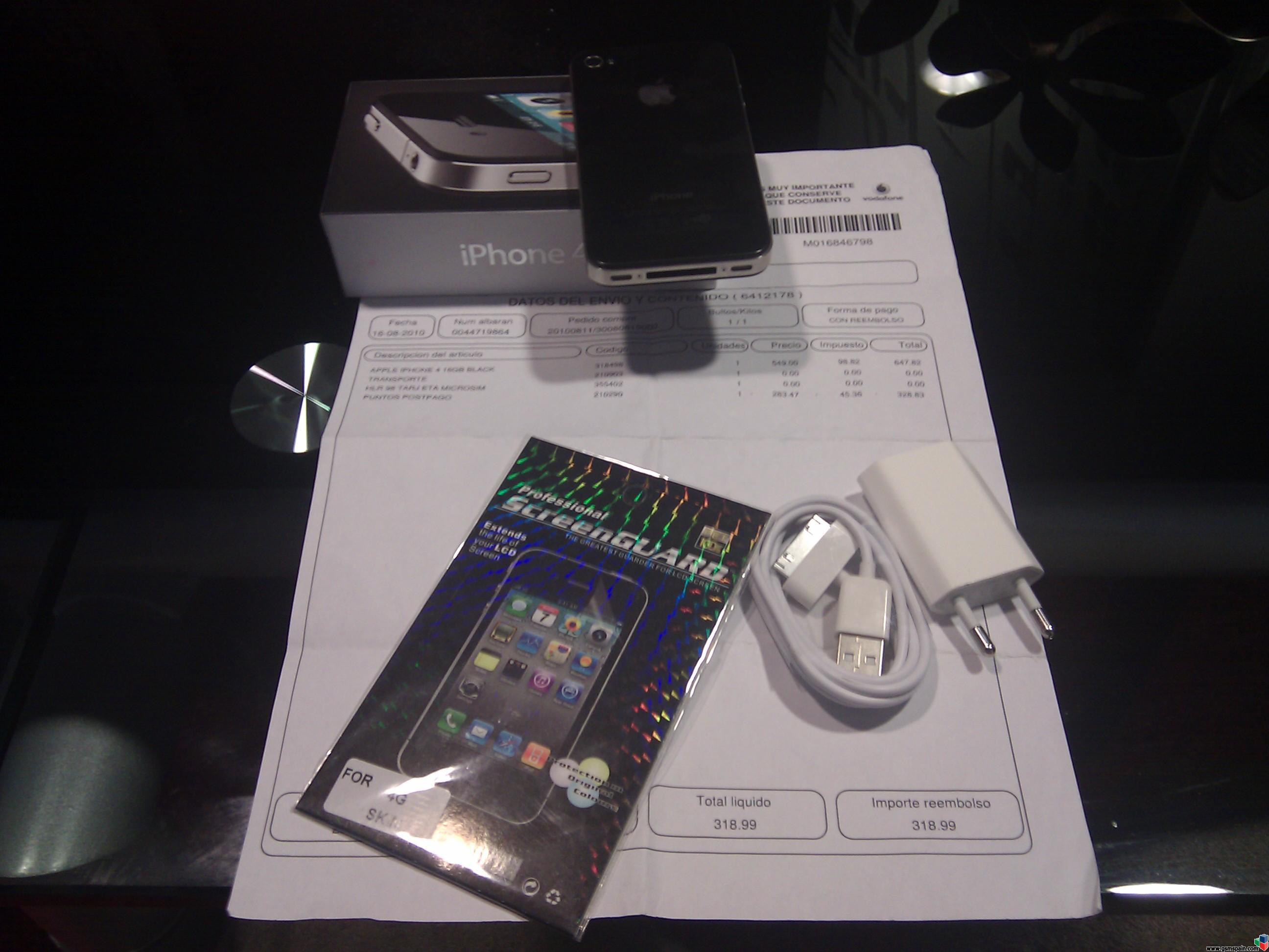 [VENDO] IPHONE 4 16GB!! vodafone 330!!!!