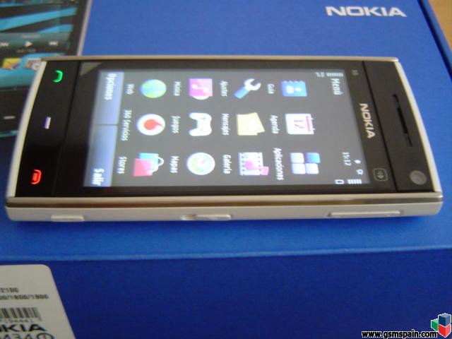 [VENDO] Nokia X6 16Gb Vodafone blanco Navigator Edition