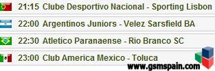 Partidos del dia