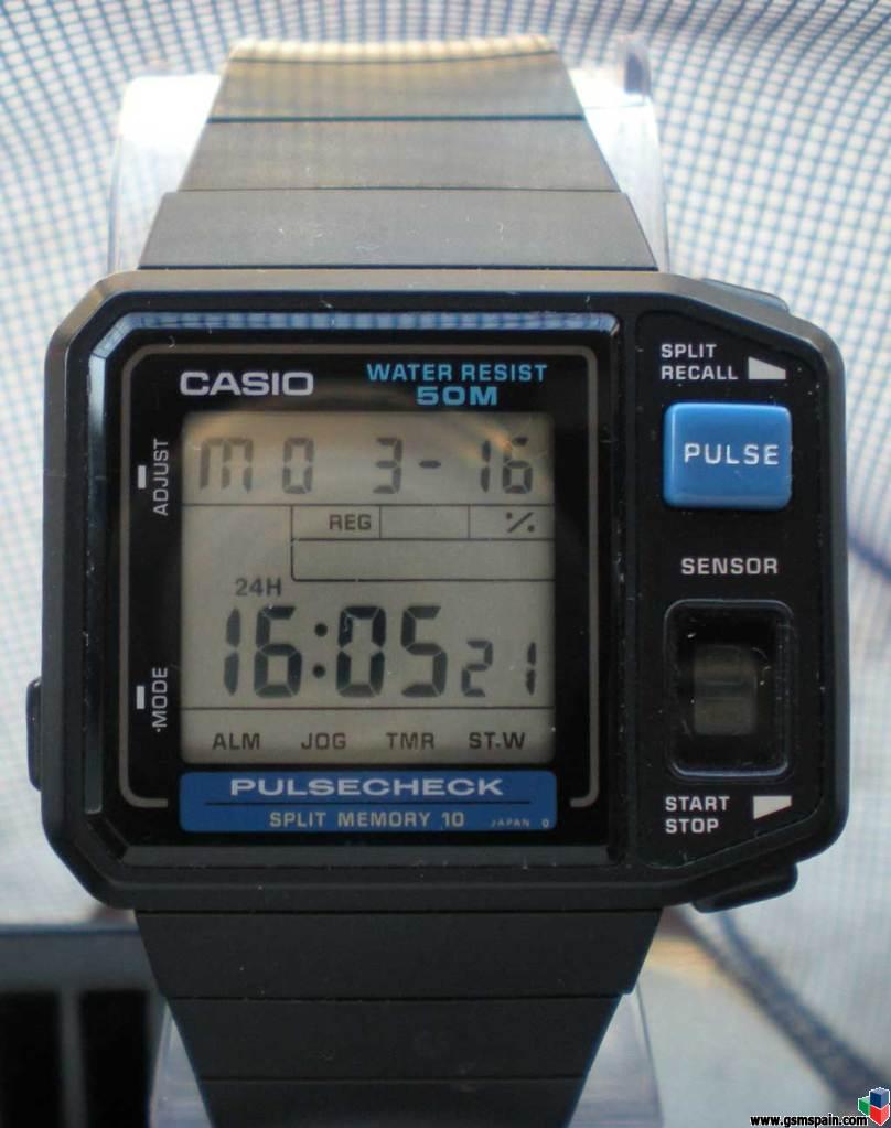 [VENDO] Reloj Casio JP-100W-1AV . Reloj con Tensiometro. Vintage!. Ao 1985