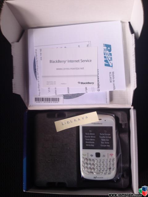 Blackberry 8520 LIBRE nueva, negra o blanca