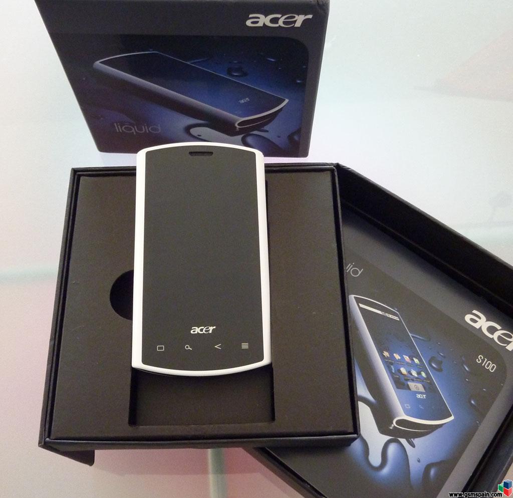 [VENDO] Acer Liquid E Blanco, Libre, actualizado a android 2.2 Froyo