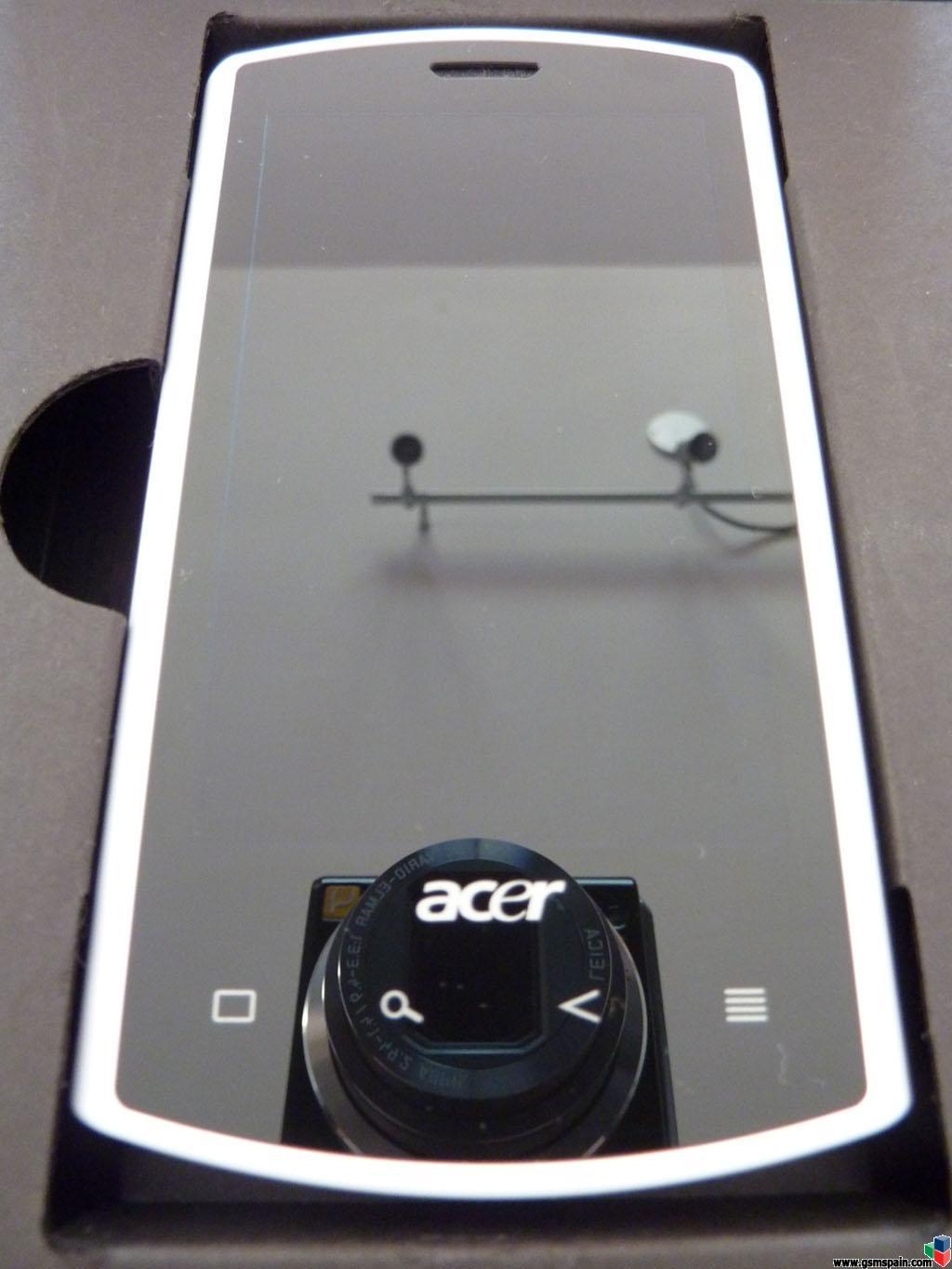 [VENDO] Acer Liquid E Blanco, Libre, actualizado a android 2.2 Froyo