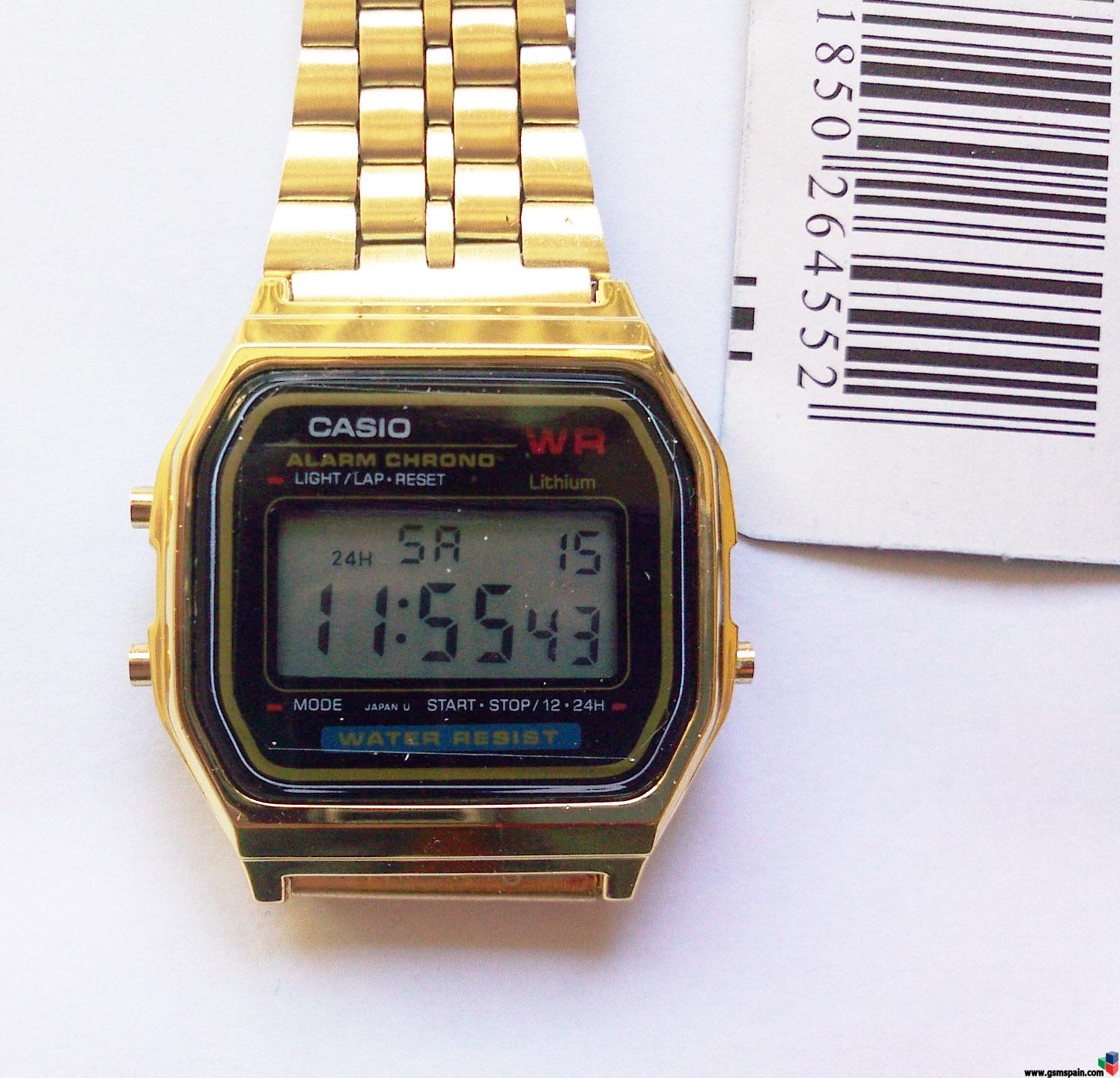 [VENDO] [LIQUIDACIN]_Relojes Casio A159W _ [ 10 Plateado] _ [12 Dorado] STOCK EN ESPAA