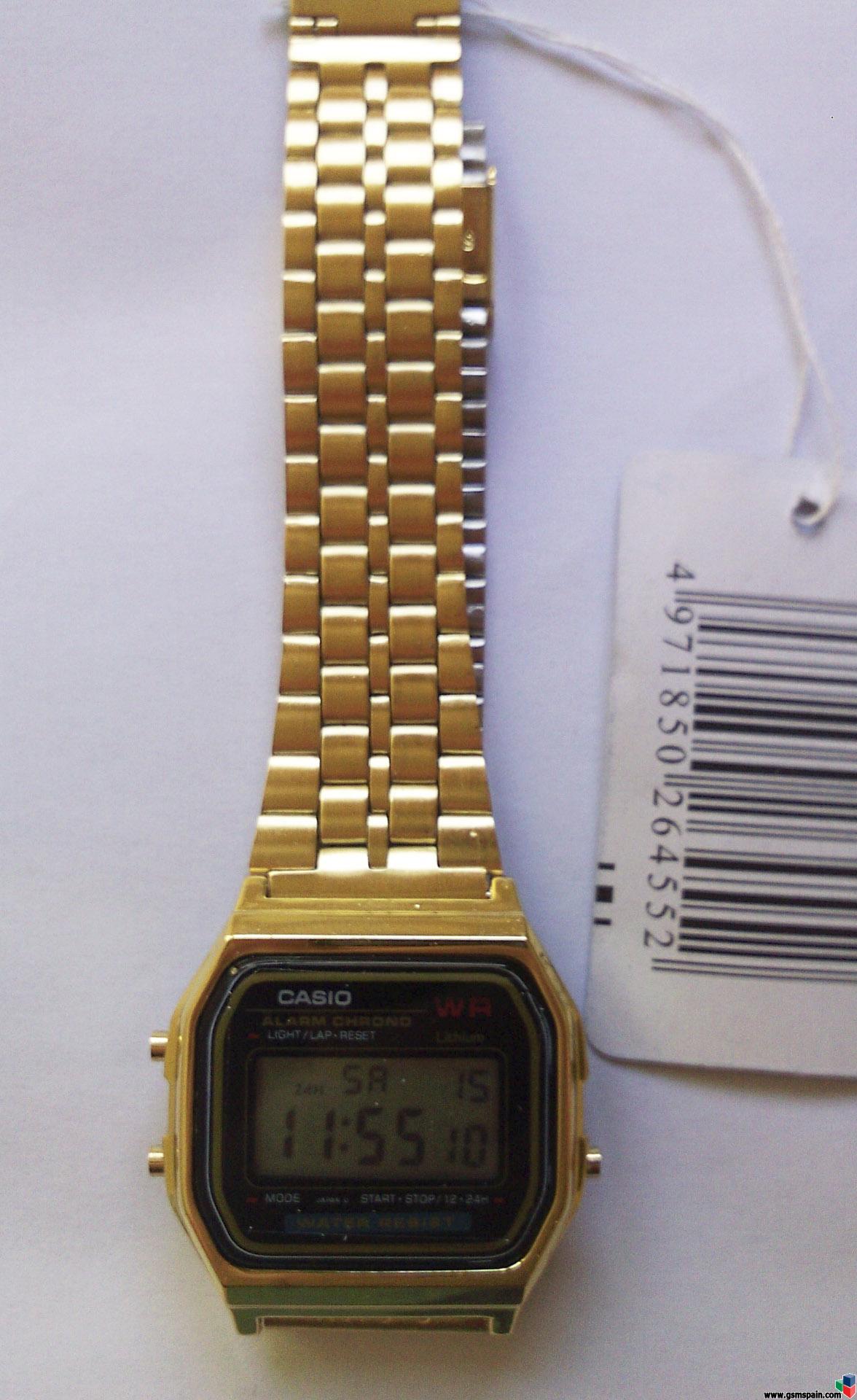 [VENDO] [LIQUIDACIN]_Relojes Casio A159W _ [ 10 Plateado] _ [12 Dorado] STOCK EN ESPAA