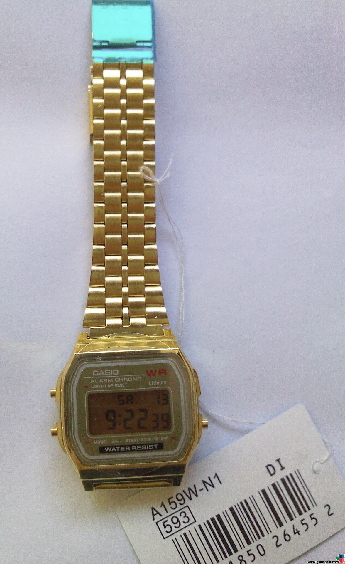 [VENDO] [LIQUIDACIN]_Relojes Casio A159W _ [ 10 Plateado] _ [12 Dorado] STOCK EN ESPAA