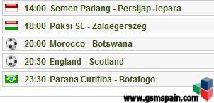 Partidos del dia