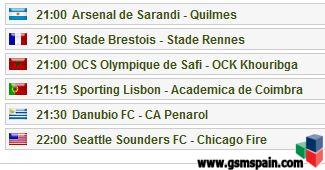 Partidos del dia