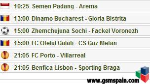 Partidos del dia