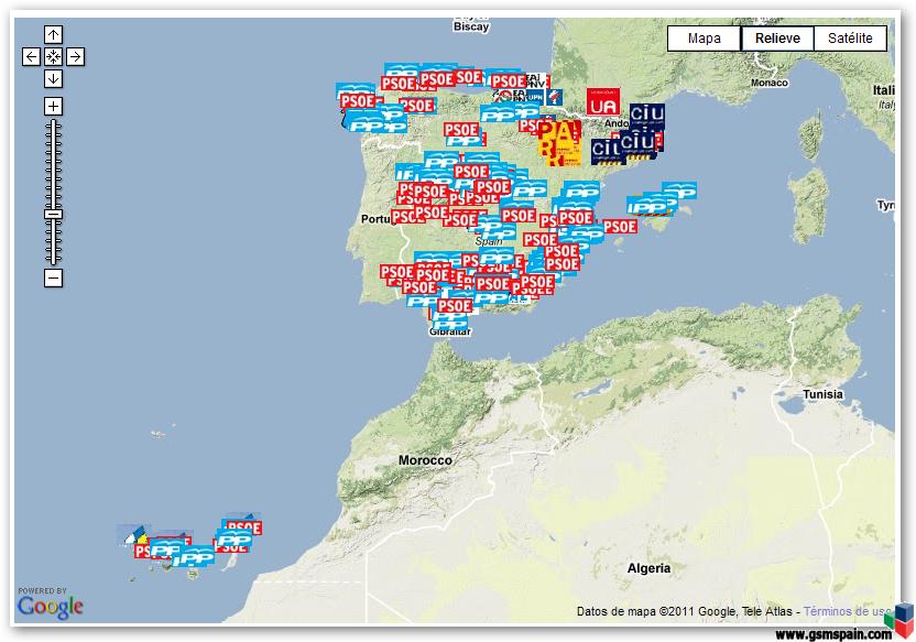 El mapa de la corrupcin en Espaa