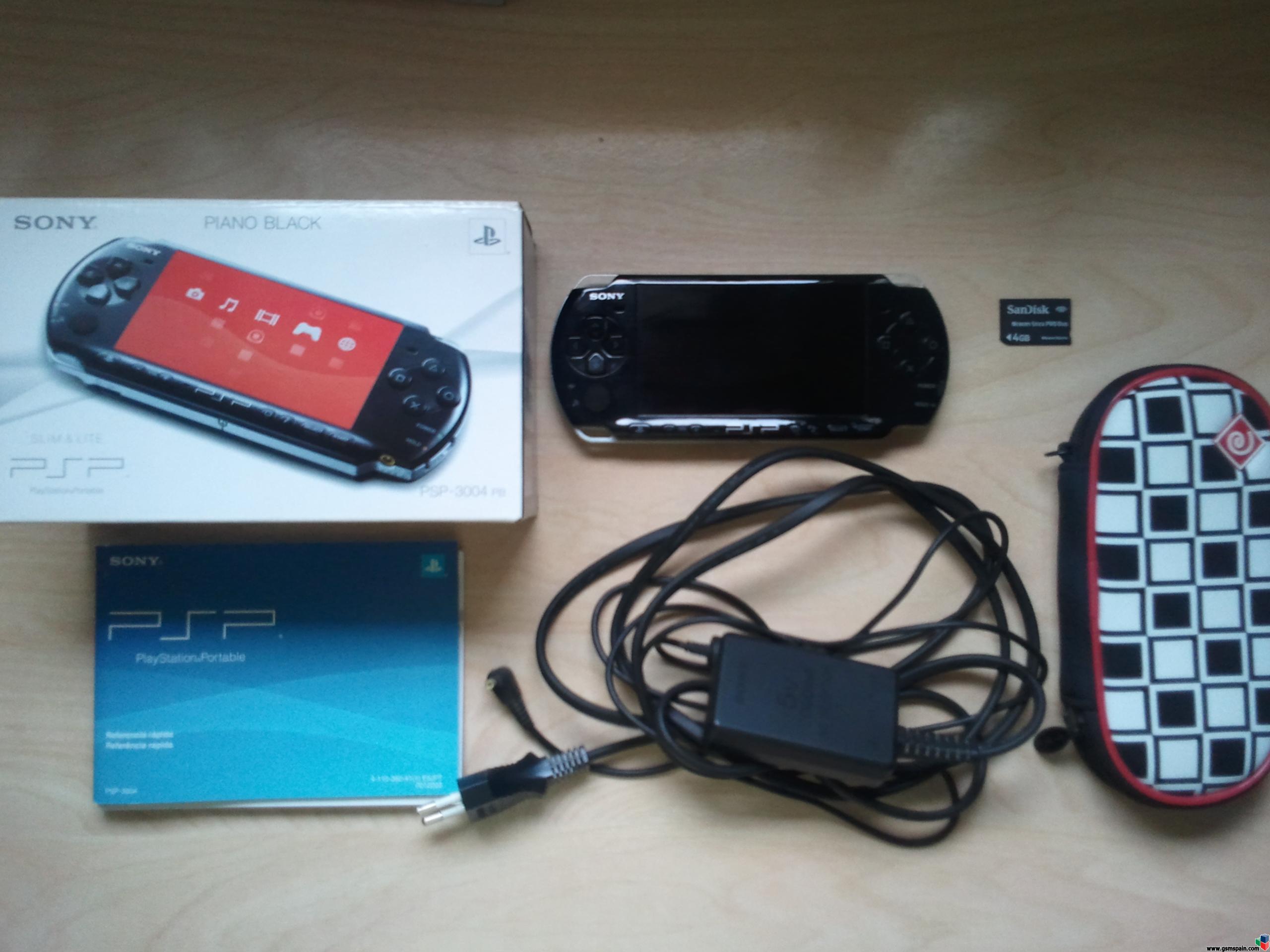 [VENDO] PSP 3000 Negra Firmware 5.03 - 100 euros - Gastos envo incluidos