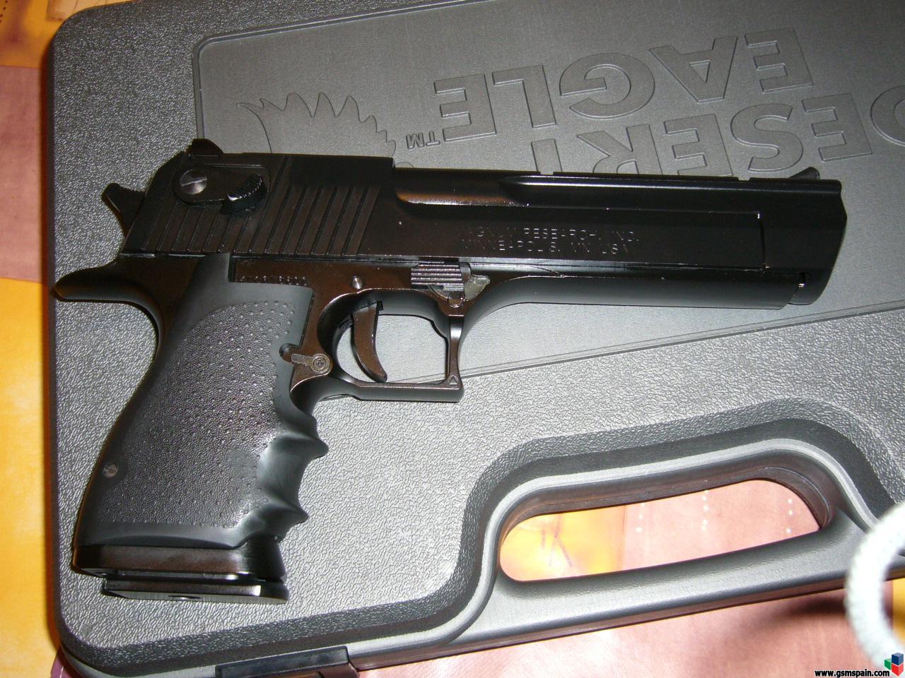 [VENDO] Pistola airsoft Kwc Desert Eagle co2 + extras. REBAJADA.