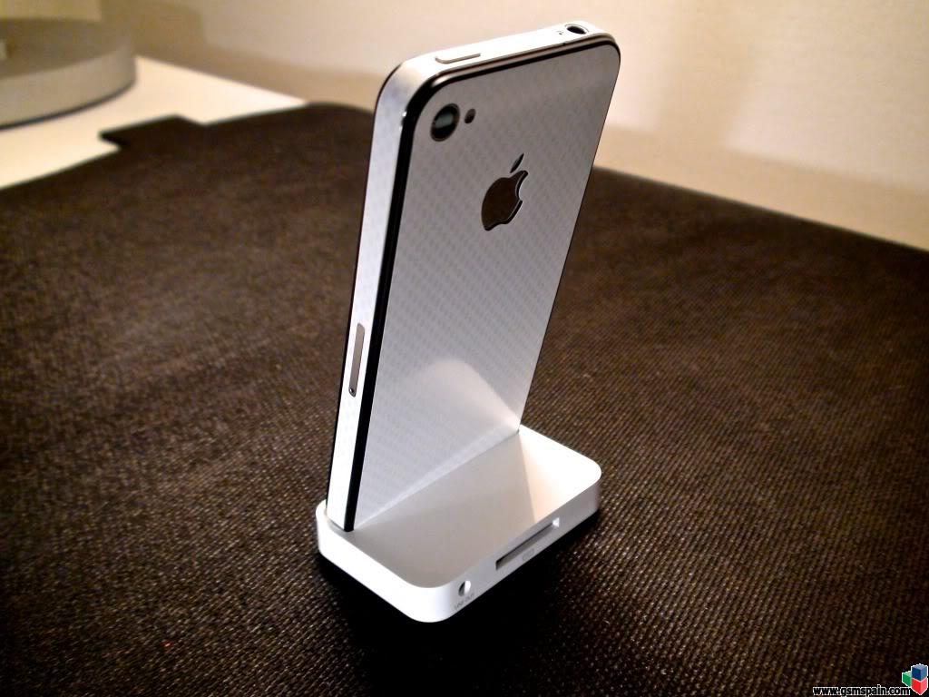 [VENDO] ----- LAMINAS FIBRA DE CARBONO PARA IPHONE 4 !!! Rebajadas !!! TU IPHONE 4 EN BLANCO