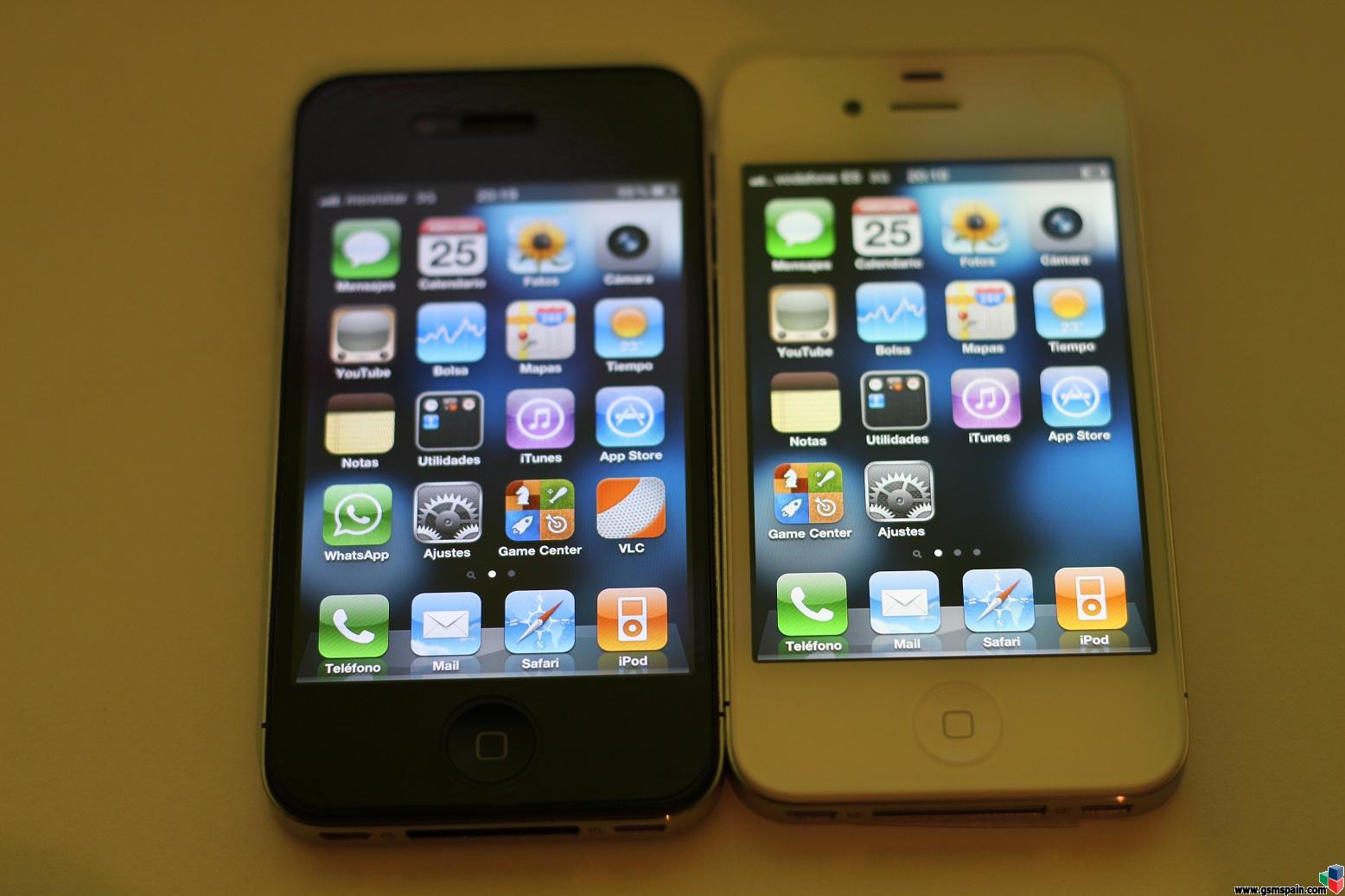 [REVIEW] Pantallas iPhone Blanco vs. iPhone Negro: falta solidez/amarillento en Blanco ??